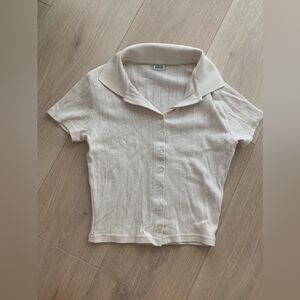 Polo crop top
